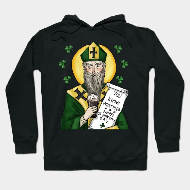 St. Patrick's Day Hoodie by dilemserbest